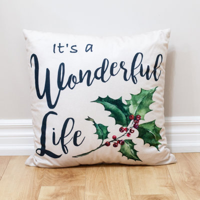  It's A Wonderful Life Cushion