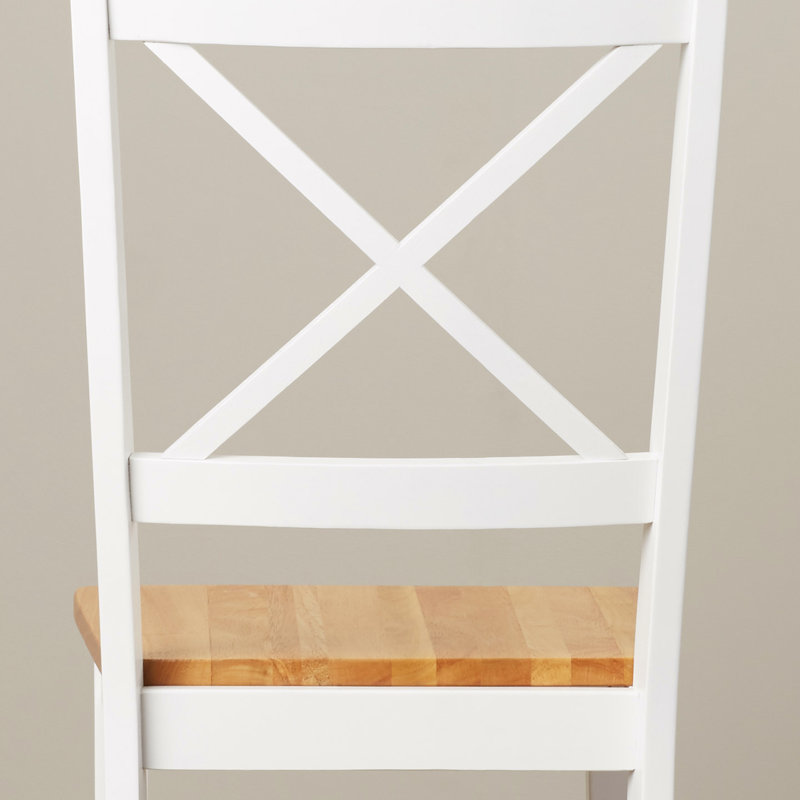 Aquila 17.75'' H Solid Wood Side Chair, White