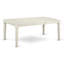 Ensemble de table de salle à manger 5 pièces pour 4 personnes comprenant une table de salle à manger rectangulaire avec rallonge papillon et 4 chaises de salle à manger en tissu de lin, blanc lin-454081000-468735521-504888711