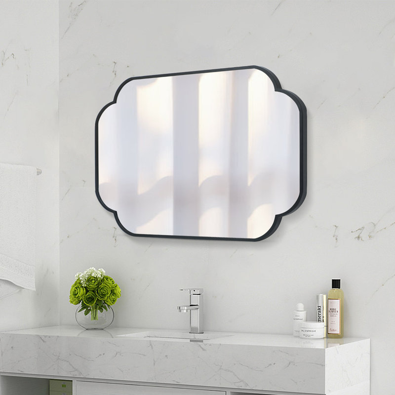 Gluck Metal Flat Wall Mirror