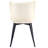 Jimma Faux Leather Upholstered Wingback Dining Chair with Iron Legs -194002908