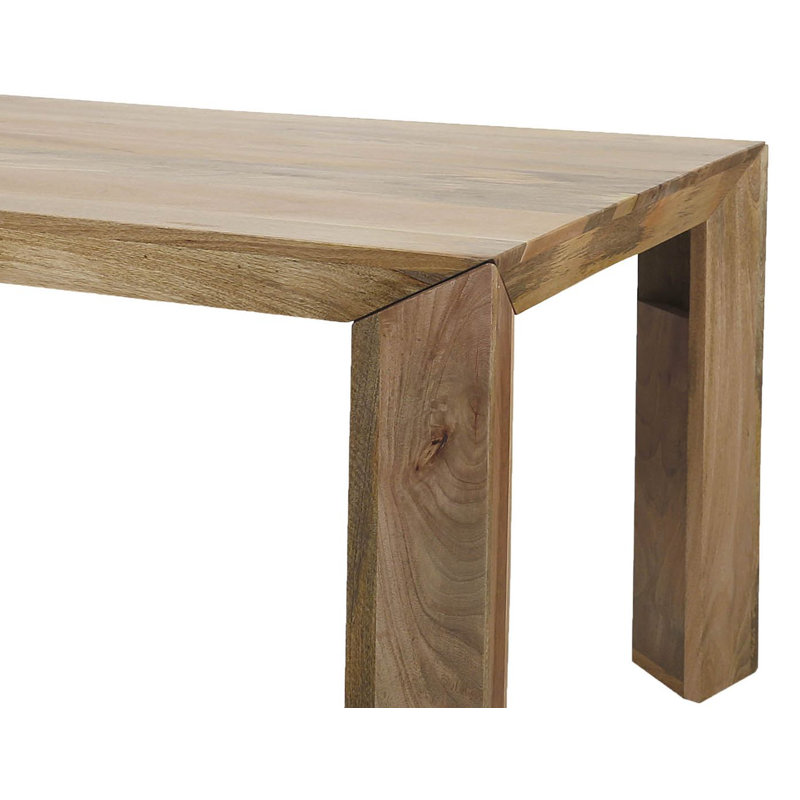 Imogen Solid Wood 86" Rectangular Dining Table