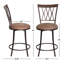 Tabouret de comptoir pivotant Kondo-1866223931