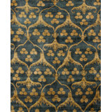 Rumi Hand-Knotted Silk Forest Rug