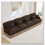 Comfy Chenille Leopard Printing Sofa,Delicate Tassel Edge,Movable Ottomans,Modern Fashion Style-1368293668