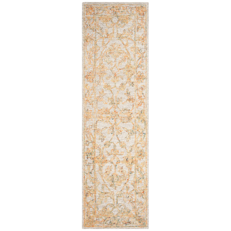 Swarey Hand Tufted Wool Oriental Rug, Runner 2'3" x 8'
