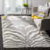 Carevelle Animal Print Wool Hand Woven Area Rug