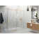 Nova 68 in. x 36 in. x 78 in. 90-degree Fully Frameless Sliding Glass Shower Enclosure