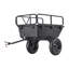 Remorque à benne basculante 500 lb Remorque de jardin en plastique Ft
