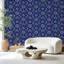 Rouleau de papier peint adhésif amovible violet élégant l 23,6 po x H 118 po-130060263