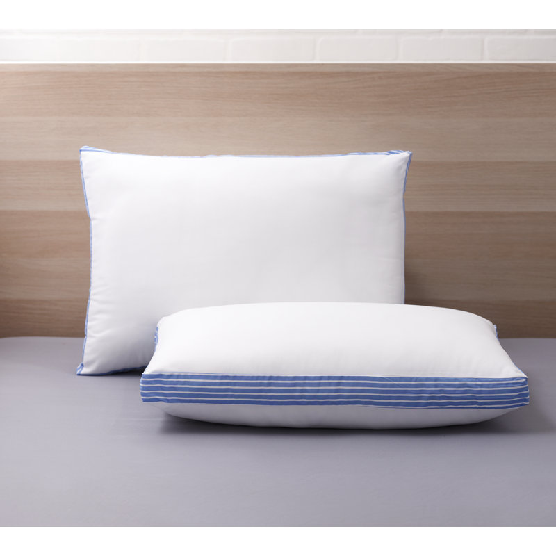Ensemble de 2 coussins en duvet et goussets Jaylynn