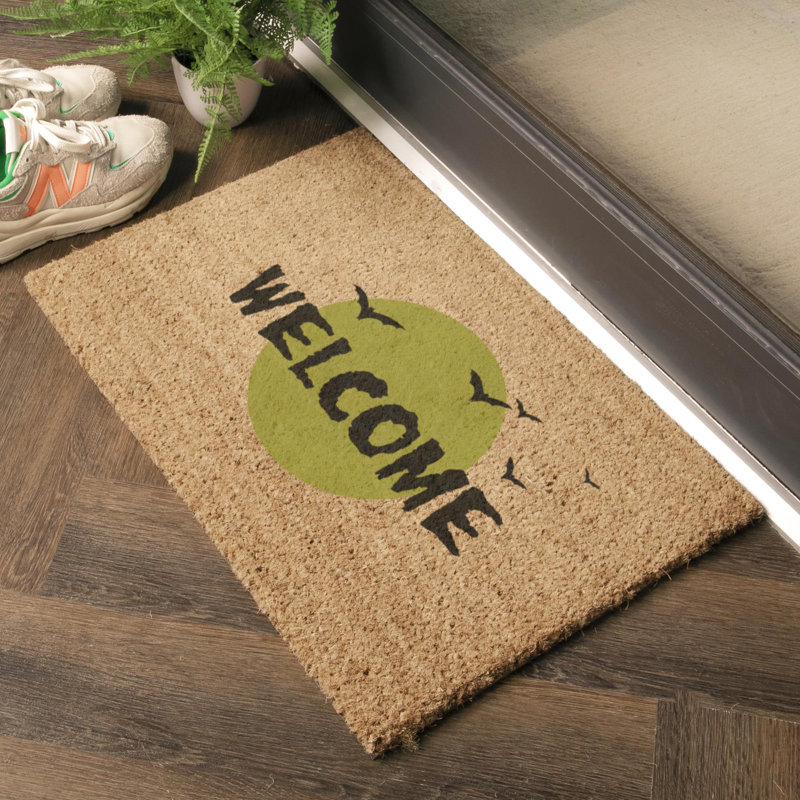 Rithul Non-Slip Animal Print Doormat, 40cm W x 60cm L