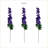 Weatherhill 39in. Artificial Delphinium Flower Stems, Set of 3-1729782461