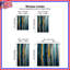 Rideaux abstraits abstraits et transparents - 2 panneaux-292989456-292989448