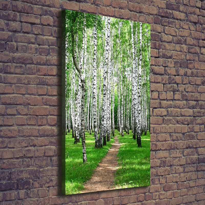 Birch Forest - Wrapped Canvas Print