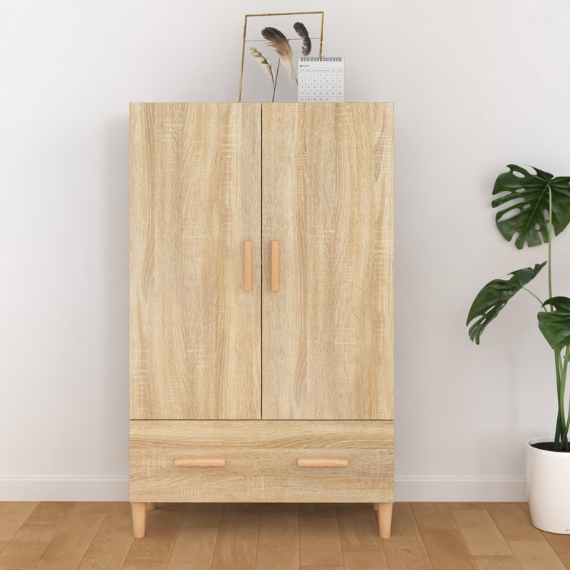 Lonnisha 2 - Door Accent Cabinet, Artisan oak