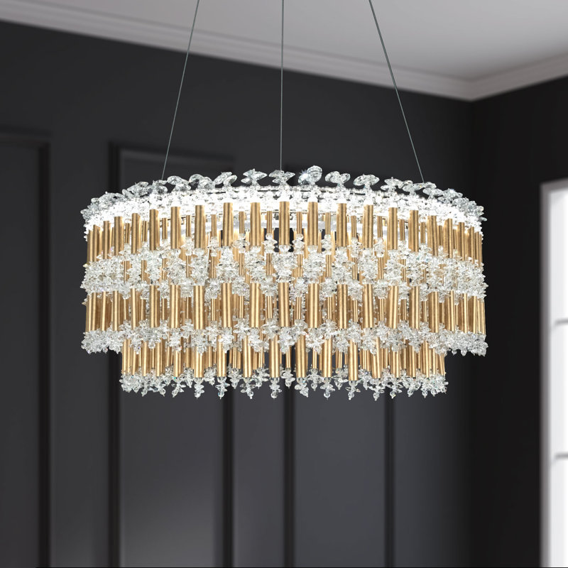 Tahitian 1 - Light LED Pendant, Heirloom Gold