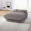 Canapé-lit pliable 75 po 2-en-1, canapé-lit convertible en mousse avec couverture multifonctionnelle, canapé-lit pliant en chenille, canapé-lit pour salon-1081015429