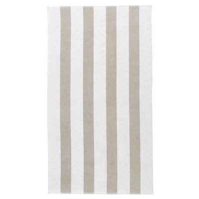Serviette de plage pour l'extérieur Tuscany - sable - 36 x 66