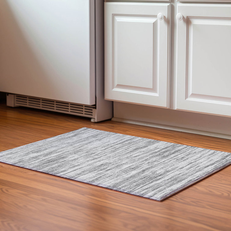 Premium Machine Washable Prisco Gray Rug