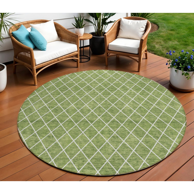 Tapis rond 8 po