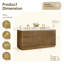 Meuble-lavabo double 72 po Navan