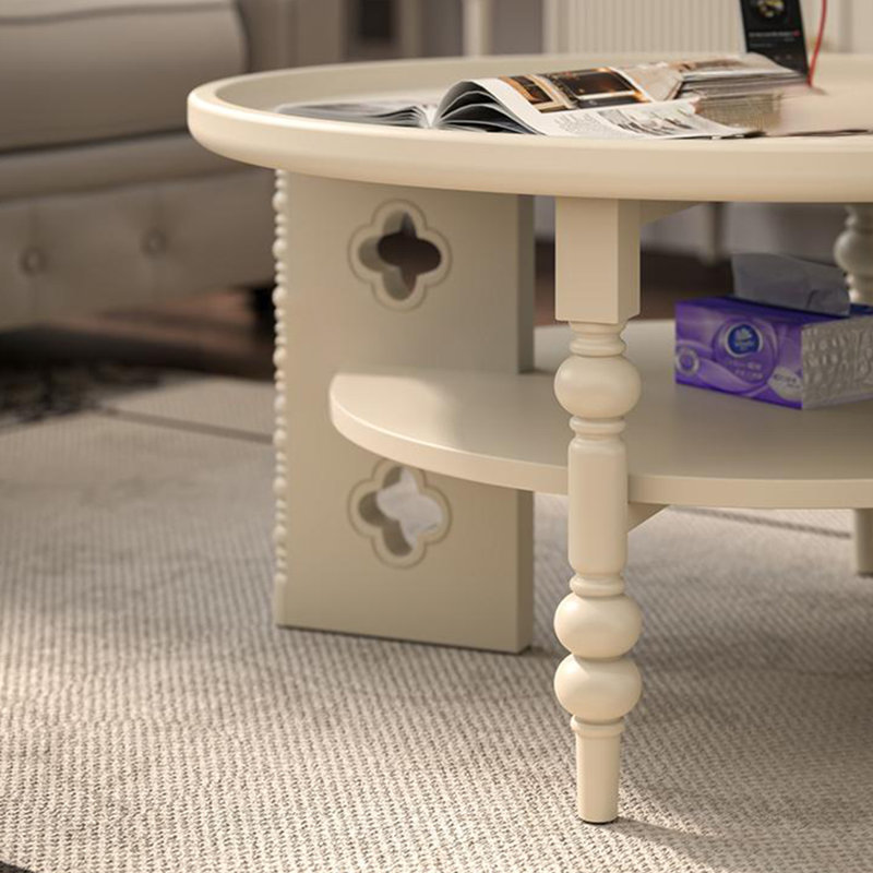 Danette, 16.54" H x 31.5" W x 31.5" D, Beige