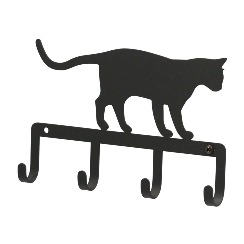 Bragg Metal Wall Organizer with Key Hooks