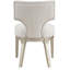 2 chaises d'appoint And Champagne and Champagne - Revêtement ergonomique incurvé et texturé, siège généreusement rembourré, pieds en bois massif pour les repas 2 ergonomie confortable, espace gracieux