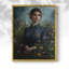 WOMEN Series CCLV - reproduction encadrée de qualité supérieure - prête à être accrochée - aucun clou requis-1134884018-1134884009
