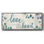 «Love With All Your Heart», toile encadrée