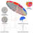 Ellon 96'' Tilt Beach Umbrella