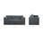 Hojovice 82'' Velvet Square Arm Sofa Bed-124835876
