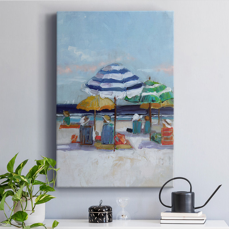 A Day Dream II - peinture sur toile tendue, H 60 po x l 40 po x P 1 po