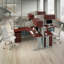 Bureau en poste de travail en L-29122986