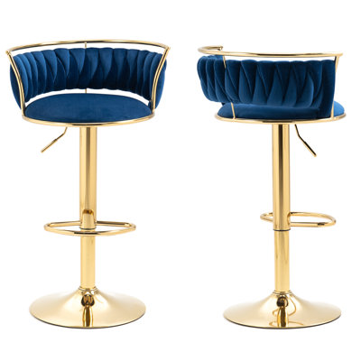 Ginko Height Adjustable Swivel Bar Stool