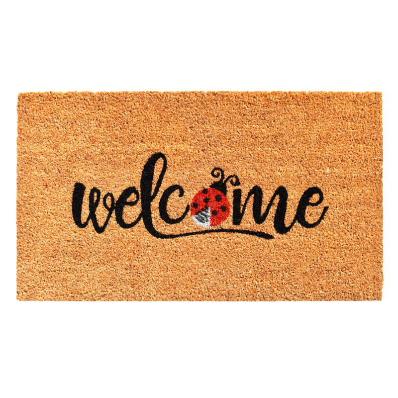 Welcome Ladybug Doormat
