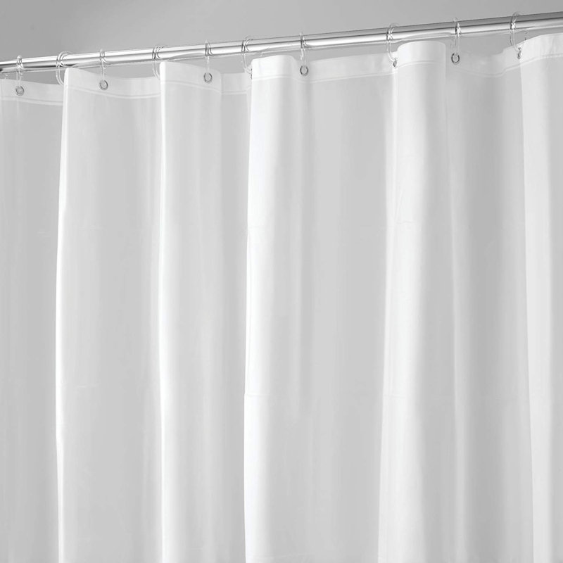 EVA Solid Color Single Shower Curtain