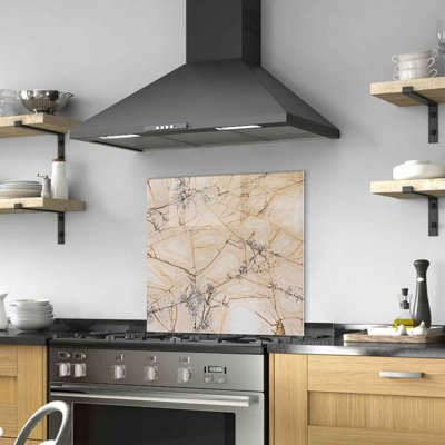 Elegant Decorative Tempered Glass Painting, 23.6 x 23.6 inches | 100% Tempered Glass, Thickness: 0.16 inches | Perfect for Home Decor, Living Room & Office | Modern Art Piece, Durable & Stylish