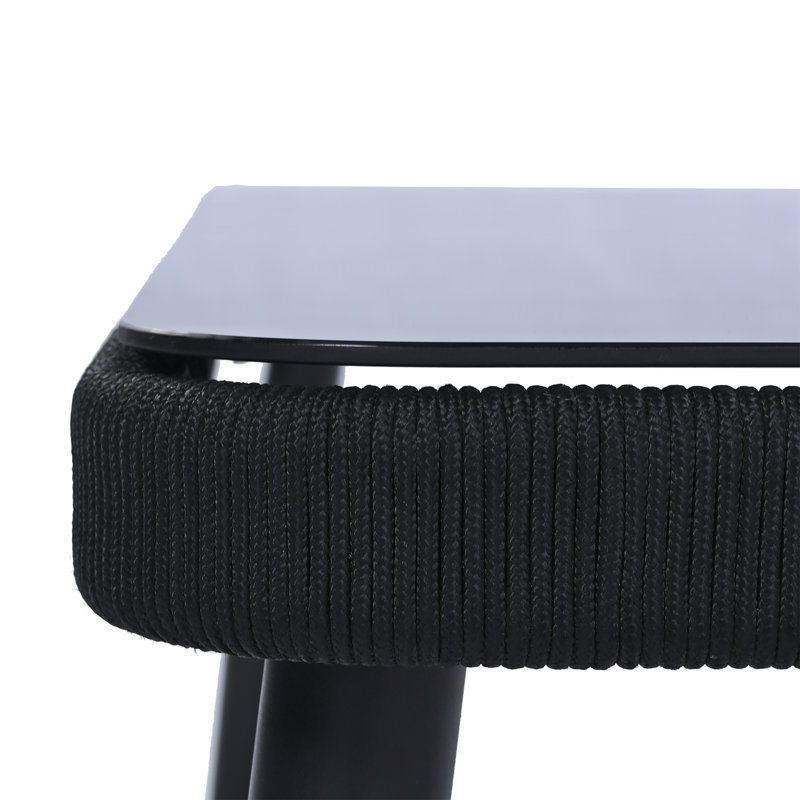 Banc Corrente + table, Gris