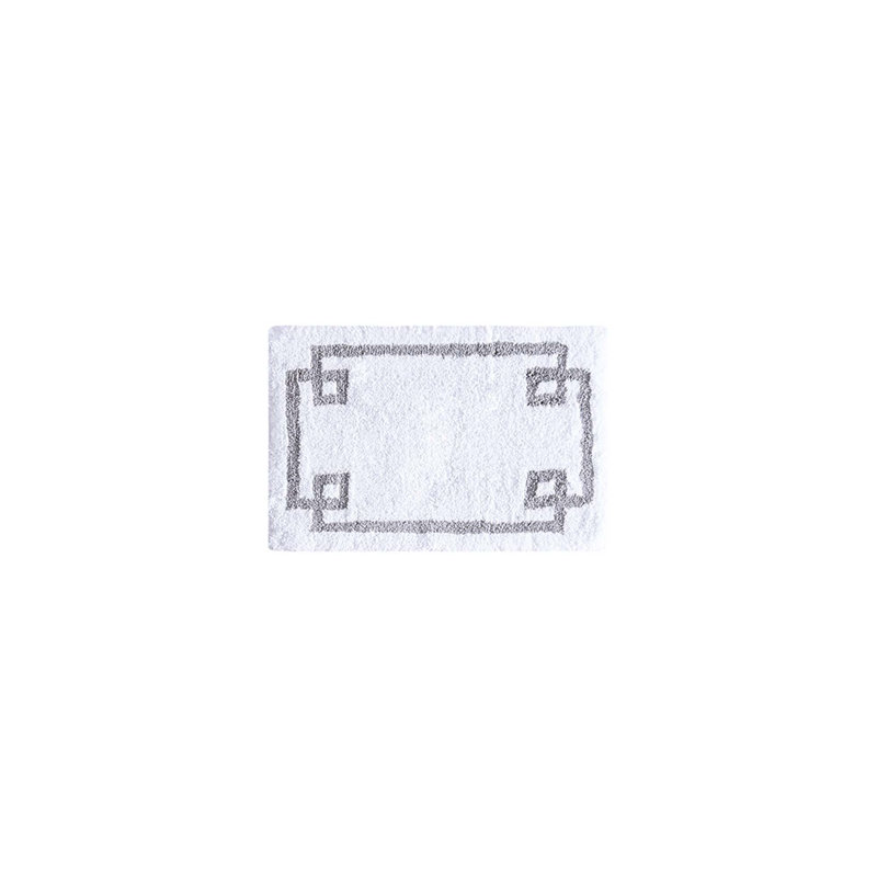 Tapis pour salle de bain Makiba, Écume de mer, écume de mer, L 20 po x L 30 po