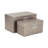 Genni 2 Piece Faux Leather Decorative Box Set-564054137