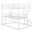 Full XL Over Twin XL Over Queen Size Triple Bunk Bed With Long And Short Ladder-1329418764