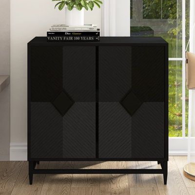 Armoire de rangement moderne l 31,5 "avec tablette réglable