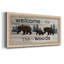 Toile avec cadre de qualité supérieure «Bears Welcome» prête à être accrochée-95449093-88113090
