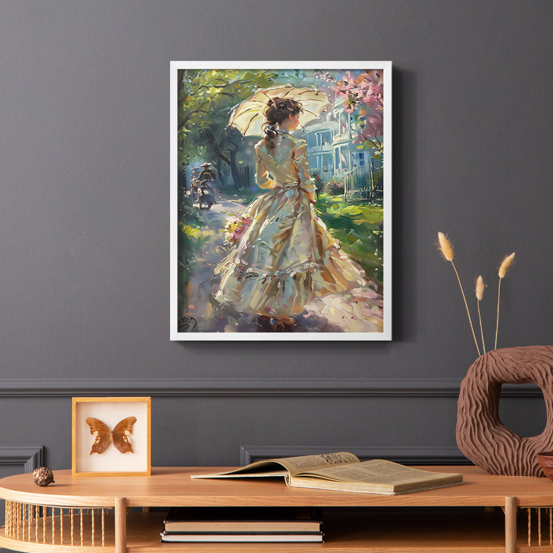 "WOMEN Series DCL III" par J Paul, Blanc / Blanc, H 21 po x l 17 po