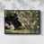Black Floater Framed Canvas is out of stock