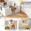 Boîte de mise à l'eau pour chien de grande taille - panneaux amovibles, l 47,2 po x l 48,8 po x H 18,9
