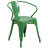 Duluth 30'' Round Metal Indoor-Outdoor Table Set with 2 Arm Chairs-24678680-24678687
