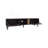 Altoona Tv Stand , Living Room, Black/Light Oak